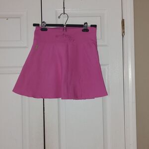 Ralph lauren pink terry drawstring waist tennis  skirt Sz S  NWOT